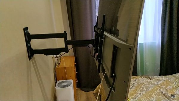 Как установить телевизор 55 дюймов