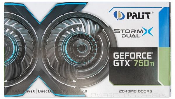 Настройка видеокарты Palit PA-GTX750Ti StormX 2G