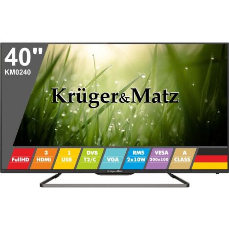 Обзор телевизора Kruger&Matz KM0240