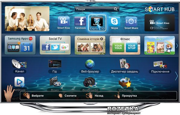 Обзор телевизора Samsung (Самсунг) UE40EH5000