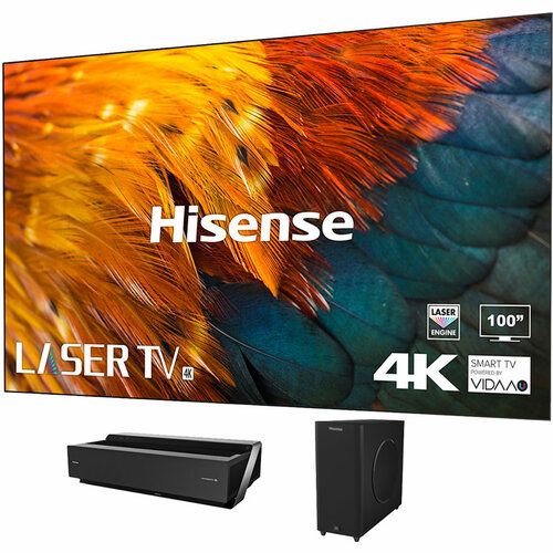 Телевизор hisense 100 дюймов laser tv