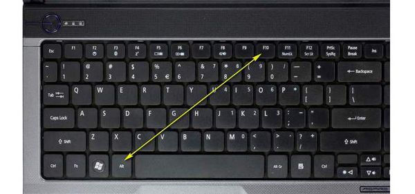 Как сбросить ноутбук до заводских настроек асер