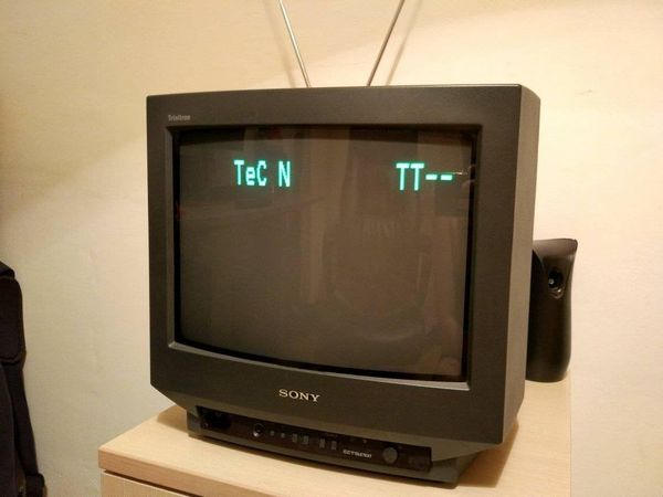 Настройка телевизора sony trinitron