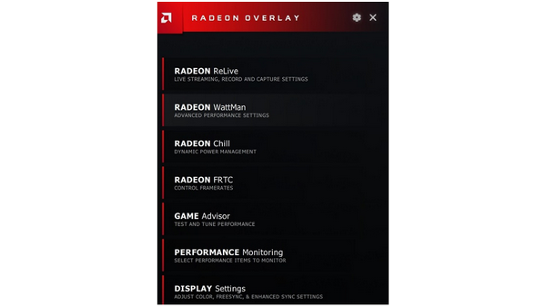 Radeon software настройка монитора