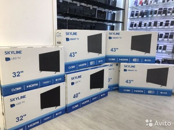 Новые телевизоры на авито 32 дюйма