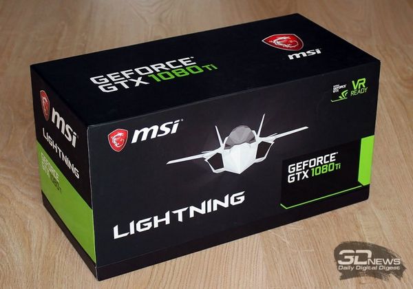 Настройка видеокарты MSI GeForce GTX 1080 Ti LIGHTNING Z