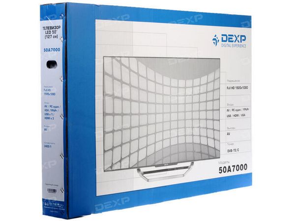 Обзор телевизора DEXP (Дексп) 50A7000