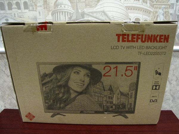 Обзор телевизора TELEFUNKEN (Телефункен) TF-LED22S53T2