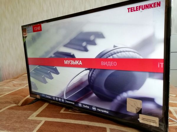 Обзор телевизора TELEFUNKEN (Телефункен) TF-LED24S71T2