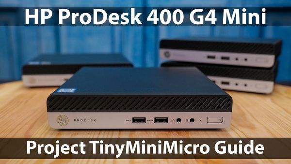 Обзор системного блока HP ProDesk 400 G4 Mini 4CZ91EA