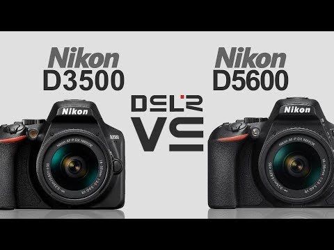 Обзор зеркального фотоаппарата Nikon D5600 kit 18-55 VR AF-P