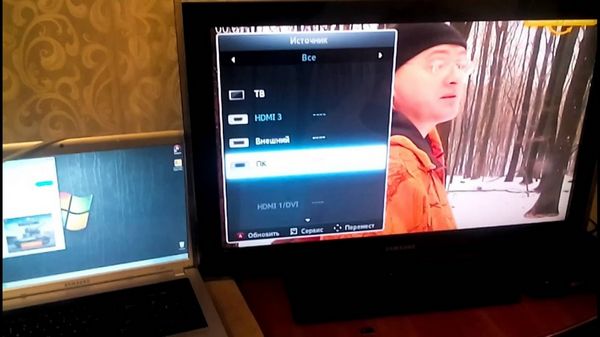 Телевизор вместо монитора настройка изображения Мой интернет-сайт