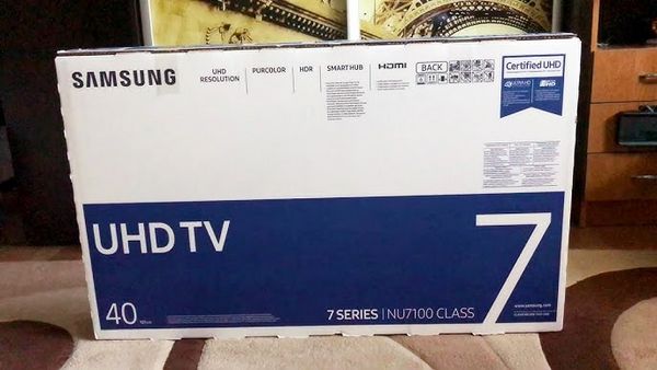 4k led телевизор samsung ue40nu7170u