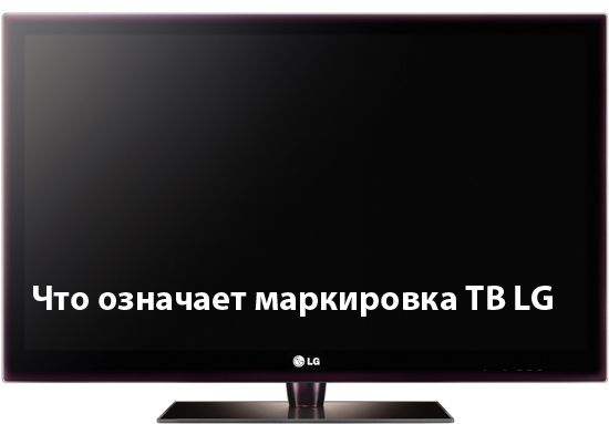 Маркировка телевизоров lg 2021 года