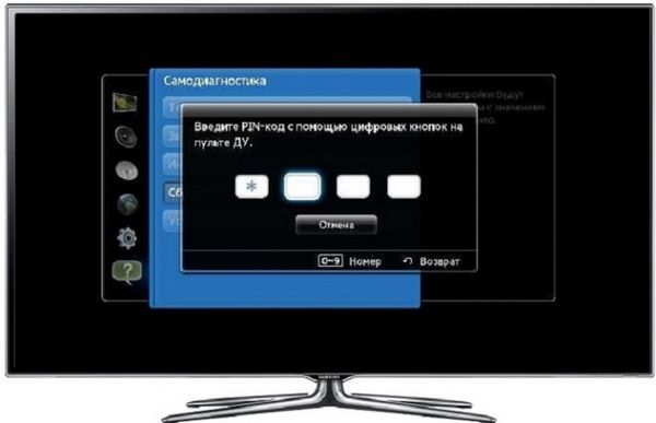 Samsung телевизор серия настройка