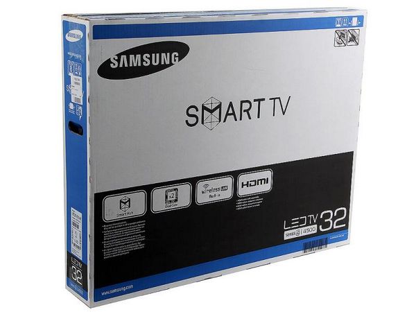 Упаковка телевизоров samsung