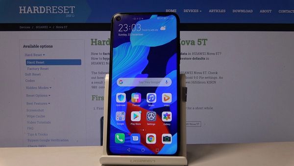 Huawei Nova 9 настройки