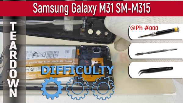 Как разобрать Samsung Galaxy M31 телевизоры, стиральные машины, техника для