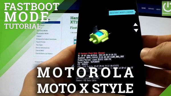 Разблокировка загрузчика Motorola Moto G60