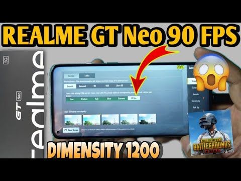 Realme GT Neo 2 90 фпс