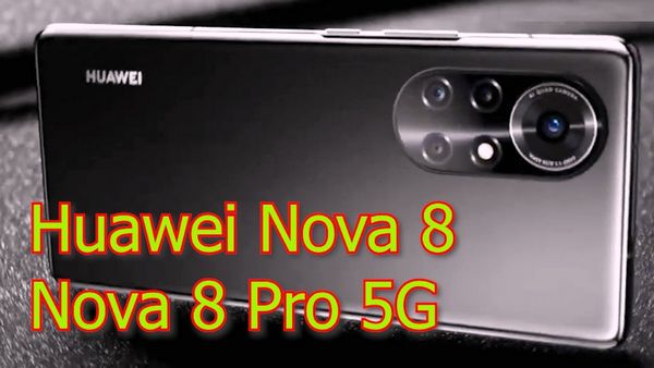 Видео Huawei Nova 8