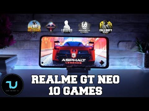 Тест поинт Realme GT Neo 2 посвящен популярной технике для